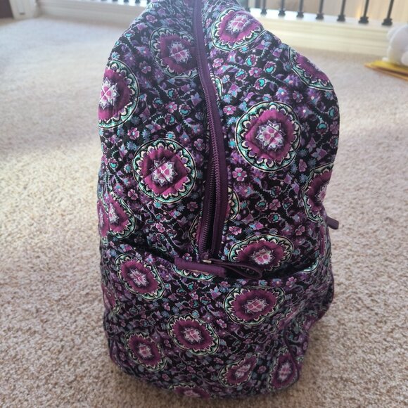 Vera Bradley Large Lilac Medallion Weekend Duffel Bag-New no tags (NO STRAP) - Picture 5 of 5